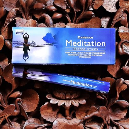 Meditation-Meditáció Darshan  Füstölő