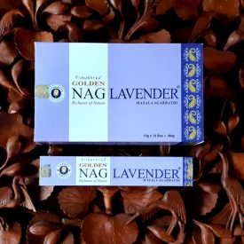 Golden Nag Lavander-Levendula Füstölő