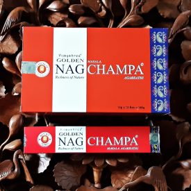 Golden Nag Champa Füstölő