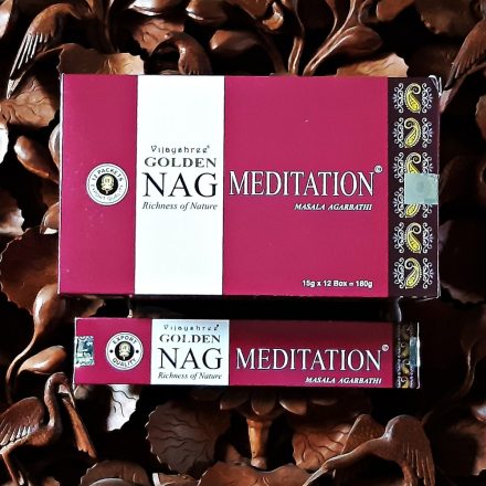 Golden Nag Meditation Füstölő