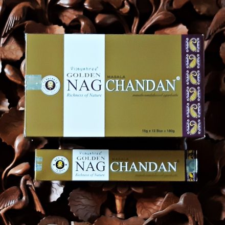 Golden Nag Chandan-Indiai Szantálfa Füstölő