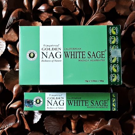 Golden Nag White Sage-Fehér Zsálya Füstölő