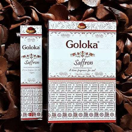 Goloka Saffron-Sáfrány Füstölő