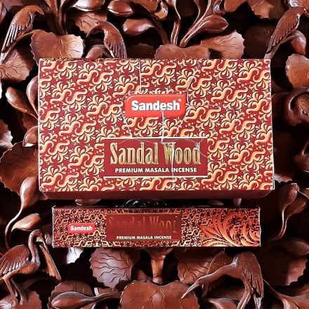 Sandesh Sandal Wood-Szantálfa Füstölő