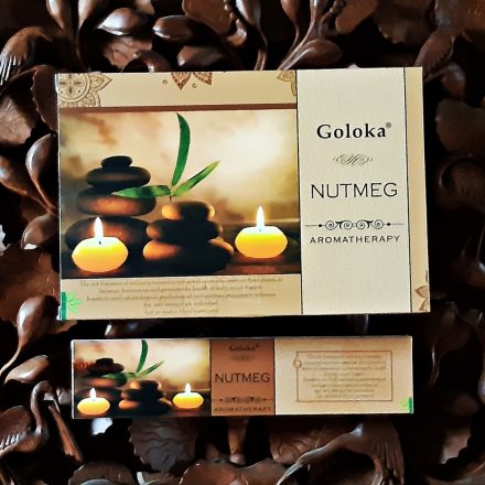 Goloka Aromatherapy Nutmeg-Szerecsendió Füstölő