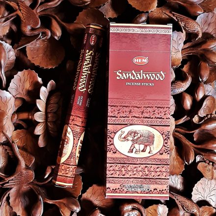 HEM Sandalwood-Szantálfa Füstölő