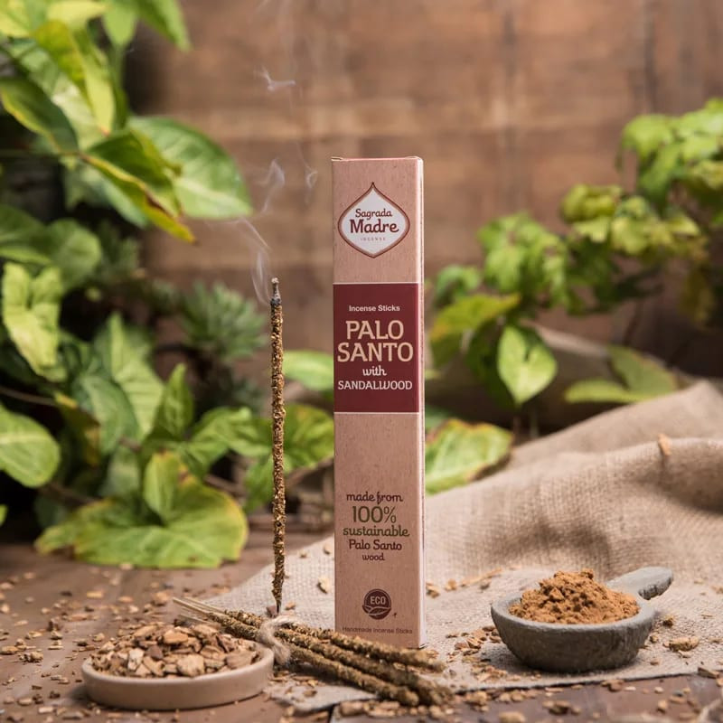 Sagrada Madre Palo Santo with Sandalwood Szantálfa Füstölő