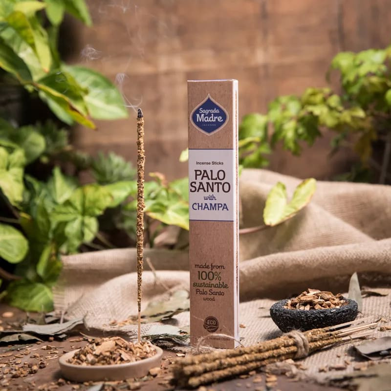 Sagrada Madre Palo Santo with Champa Füstölő